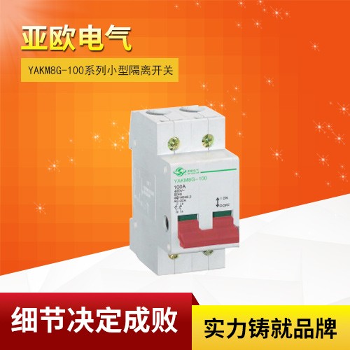 YAKM8G-100系列小型隔離開(kāi)關(guān)